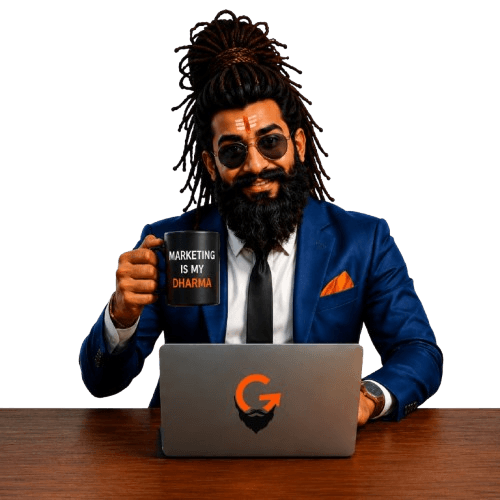 Guru Digital Advertising Mascot